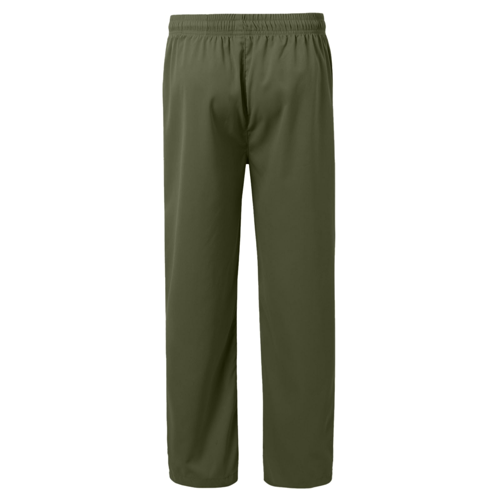 thumbnail image 5 of Pantalones de trabajo con cremallera en los bajos para hombre - Cargo de color liso - Poliéster, bolsillos grandes, tallas S-XXL, 5 of 6